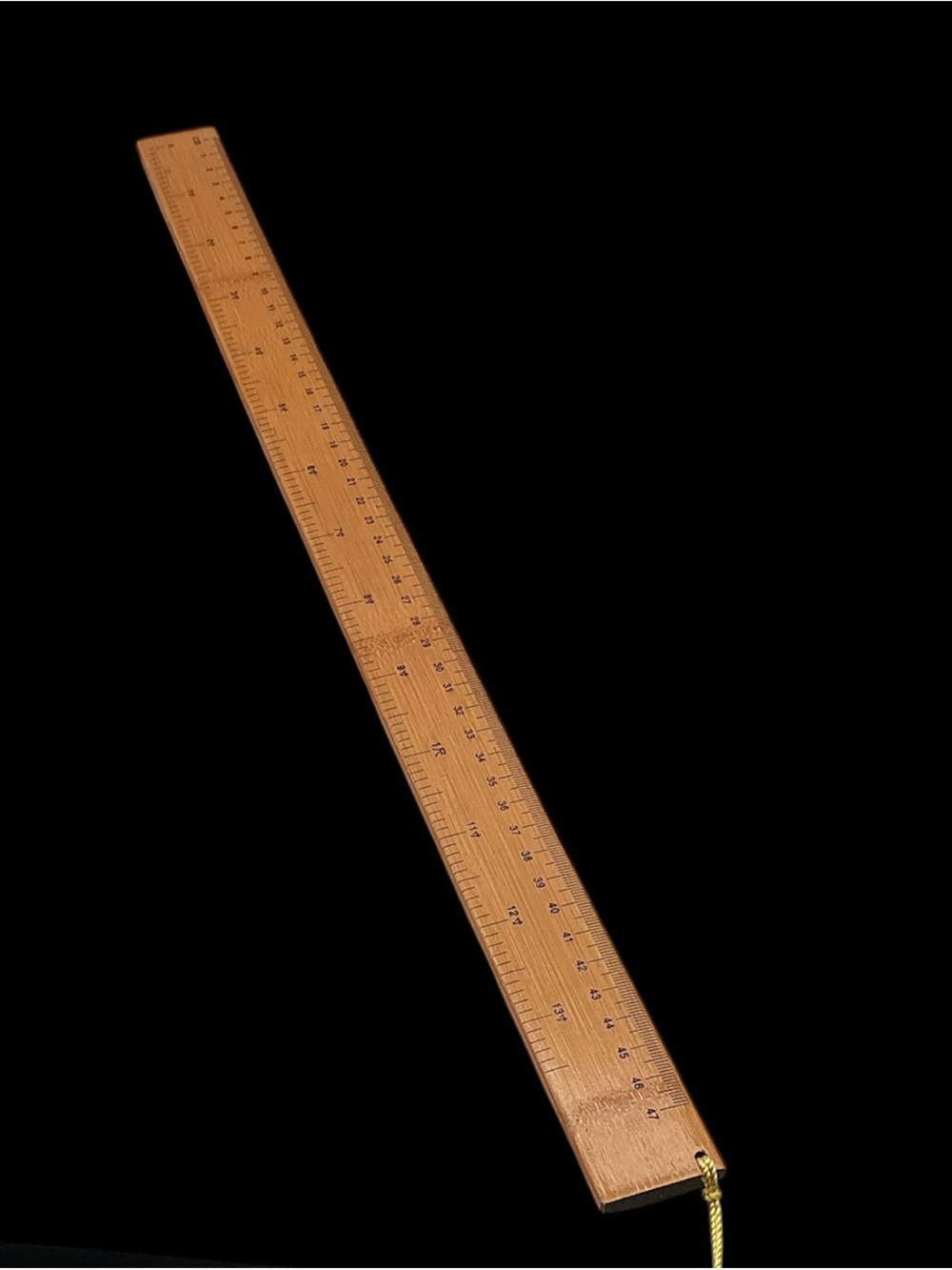 Bamboo Straightedge Ruler - Picture 3 of 9